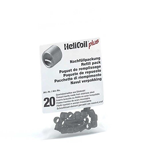 Arreglar roscas M6 dañadas con insertos Helip de 6 mm para tornillos 1.0