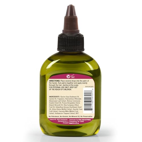 Difeel Rosemary Premium Hair Oil 2.5 oz. - Rosemary Oil Hair Treatment - Thumbnail 2