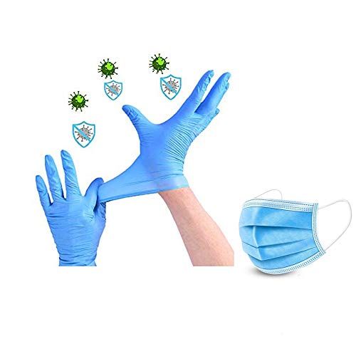 Dream Bridge Disposable Clear Gloves, Elasticity Safety Protective Gloves, Protective Gloves