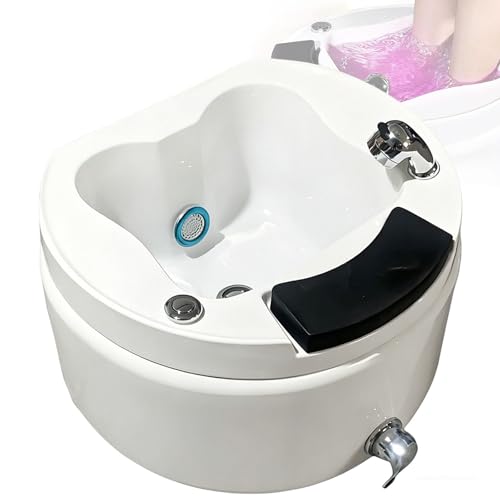 Spa de pies acrílico con masaje y temperatura ajustable