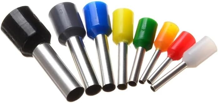 1640pcs VE Crimp Terminals,Wire Insulated Terminator,Block Cord End Connector,Electrical Tube Terminal