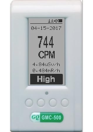 GQ GMC-500 Geiger Counter Nuclear Radiation Detector Beta Gamma X-Ray Dosimeter