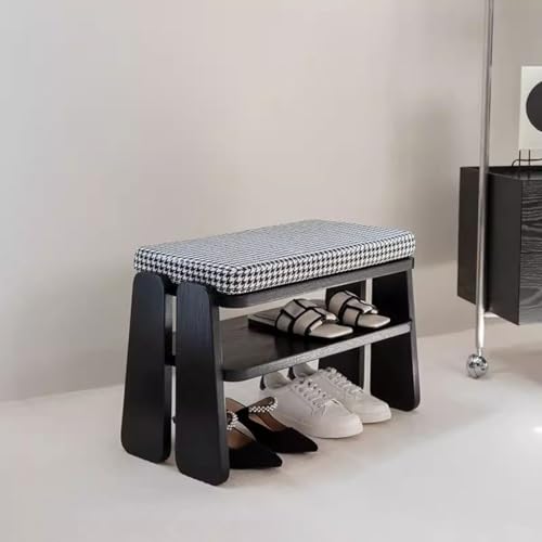 Banc à chaussures pour une entrée chaleureuse et ordonnée - 3