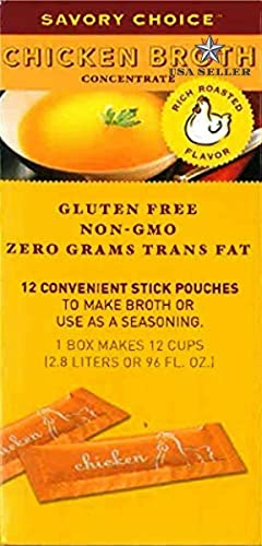 Savory Choice Chicken Broth Concentrate, 5.1 Ounce (Pack Of 2) #TOP2