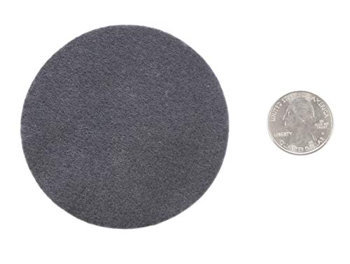 Image of Playfully Ever After Slate Gray Craft Felt Circles (3 Inch - 30pc)