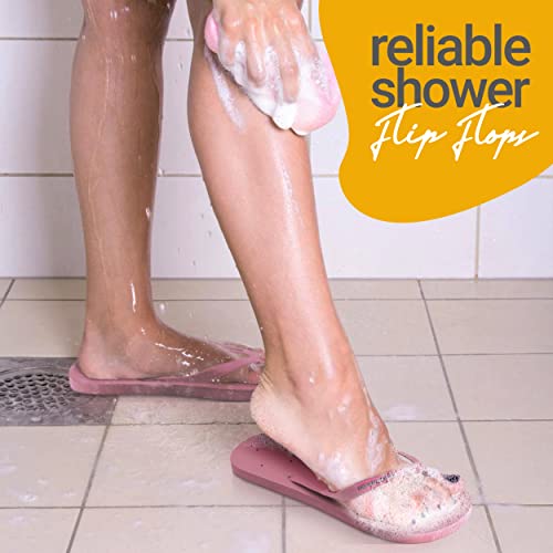 Image of Shower Shoez Women's Non-Slip Pool Dorm Water Sandals Flip Flops