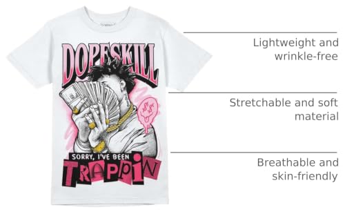 Image of DopeSkill Graphic Tee Streetwear Hip Hop Hypebeast Street Style Unisex T-Shirt Sneaker Colour Matching Shirts Cool Flexing
