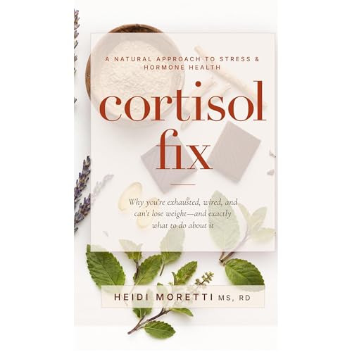 Cortisol Fix Audiolibro Por Heidi Moretti arte de portada