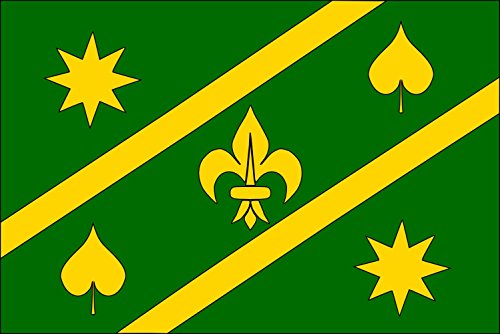 Drapeau paysage Borenovice 1.35m² grand format pour mât horizontal - 2