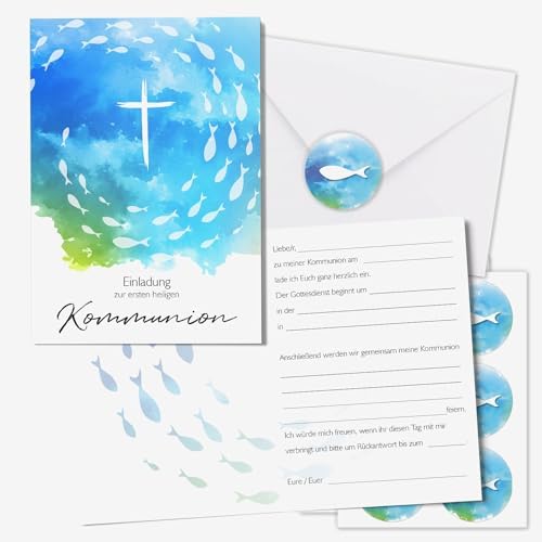 BIROYAL Romantische Postkarten Set - 27 A6 Karten Mit Umschlägen - Liebeskarten Für Valentinstag & Jahrestage