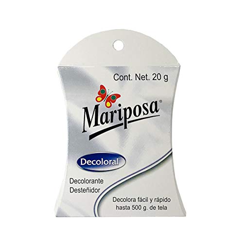 Opiniones de Pintura para Ropa Mariposa los mejores 10. 40 Colorante Mariposa Cristales Decolorante 20 g
