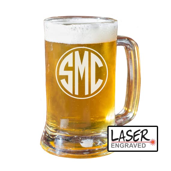 Personalized Beer Mug, Engraved Beer Glass, Gift for Men, Dad, Gift for Boyfriend, Husband, Custom Beer Mugs, Groomsmen Gift, 4 Design Options