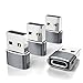 Elebase 4 Pack USB to USB C Adapter&Type C Male to 3.0 Female Charger and 4 Pack USB to USB C Adapter for iPhone 12 13 14 15 MacBook Pro Apple Watch Ultra iWatch 8 9 Samsung Galaxy S24 S23 S22