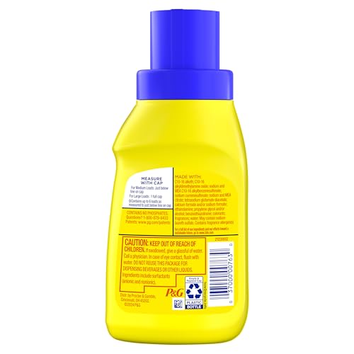 Image of Tide Simply All-In-One Liquid Laundry Detergent, Refreshing Breeze Scent, 10 fl oz Each (Pack of 12)