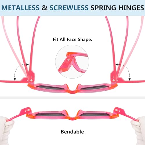 Eyekepper Cat-Eye Metalless Sunglasses with Screwless Spring Hinges For Women4