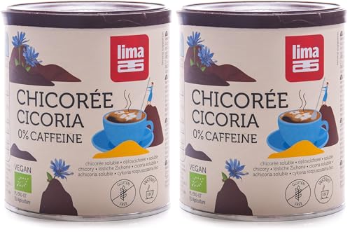 LIMA ACHICORIA INSTANTANEA 100G Bio, Negro, Único, negro (Paquete de 2)
