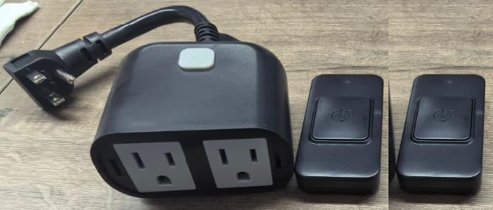 DEWENWILS Outdoor Remote Control Outlet HORS21L