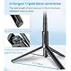 Toneof 67 Cell Phone Selfie Stick Tripodsmartphone Tripod Stand All In 1 With Integrated Wireless Remoteportablelightweightextendable Phone Tripod For Iphoneandroidblack
