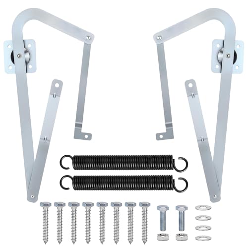 Upgrade 55-2 Attic Ladder Hinge Arms Attic Stairs Arms 55-2 with Springs Fit for Werner Mk 5 WU2210 W2208 W2210 Attic Stairs Produced After 2010 Galvanized Heavy-Duty Steel