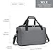 Kono Ryanair 40x20x25 Under The Seat Holdall Cabin Hand Luggage Carry-On Travel Bag 20L (Grey) Kono Ryanair 40x20x25 Under The Seat Holdall Cabin Hand Luggage Carry-On Travel Bag 20L (Grey)