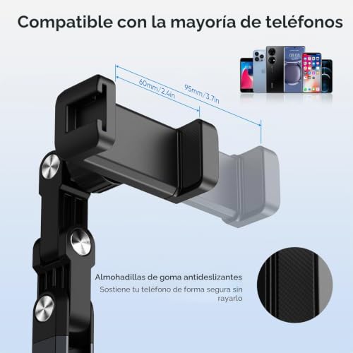 Soporte ajustable para teléfono inteligente universal y base estable de mesa para OnePlus 7