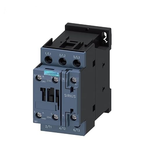 JJHQOKYNA Contactor 220VAC50/60HZ 5.5kW 400VAuxiliary Contact 1 Normally Open Closed 3RT60241AN20
