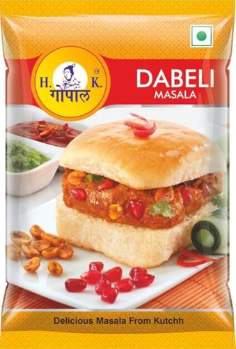 HK Gopal Kutchhi Dabeli Masala Powder (Anjar-Kutchh)(250Gm X2), Garlic-Dabeli Masala