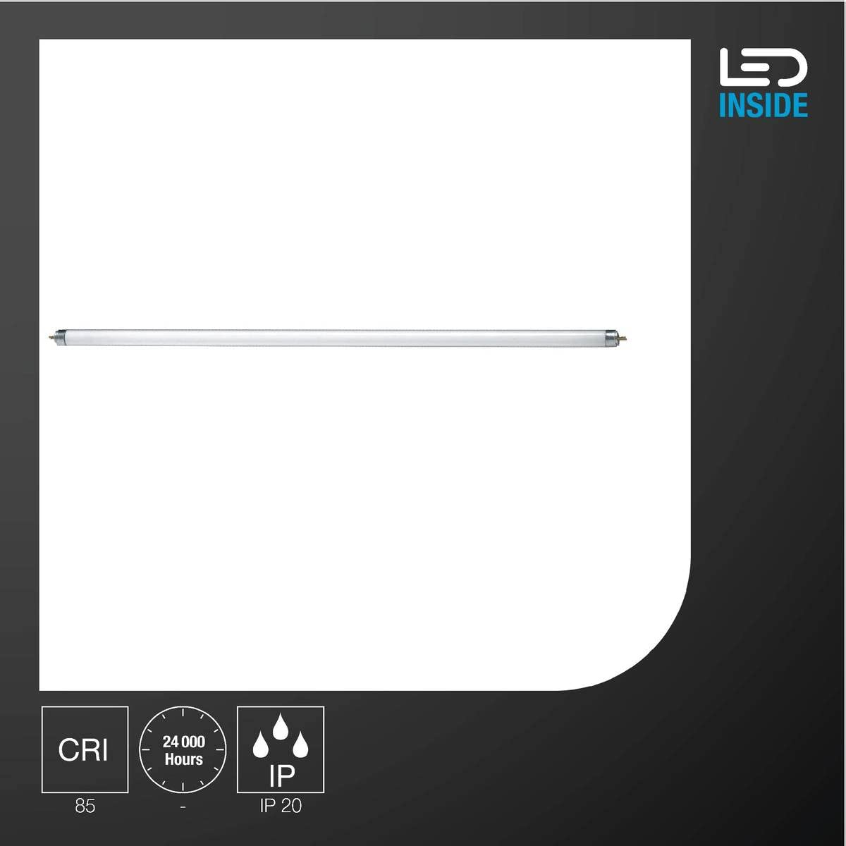 SLV T5 Fluorescent Tube 14 W, 3000 K, White - Image 2