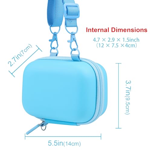 Funda impermeable rígida para cámara, color azul miniatura 2