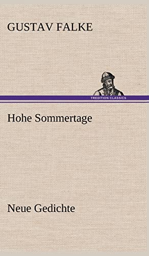 Hohe Sommertage (German Edition)