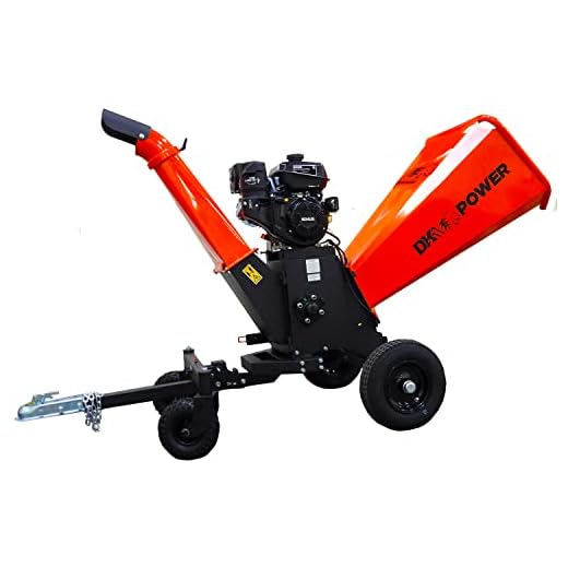 Detail K2 OPC566E 6 in. - 14HP Kinetic Wood Chipper with ELECTRIC Start and AUTO Blade Feed KOHLER CH440 Command PRO Commercial Gas Engine