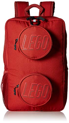 LEGO Mochila de ladrillo para niños  rojo carmesí  : DP0960 307B