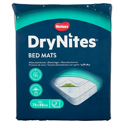 Huggies Absorbent Bed Mats Pack of 2 (2 x 7 Pieces)