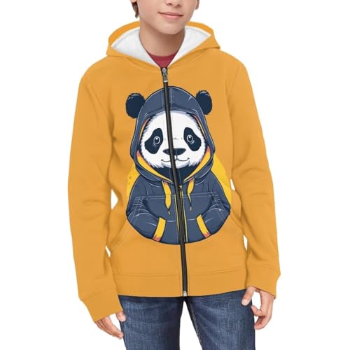 YEXIATODO Boys Zip Up Hoodies Size 6-16 Boys' Fashion Hoodies & Sweatshirts Graphic Crewneck Sweatshirt