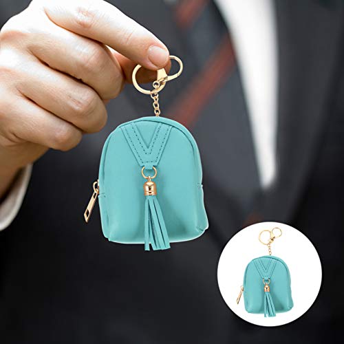 Lurrose Mini Handtas Draagbare Sleutelhanger Tas Met Rits Pu Sleutelhanger Tas Halloween Kerst Vakantie Geschenken Zak… - Afbeelding 7