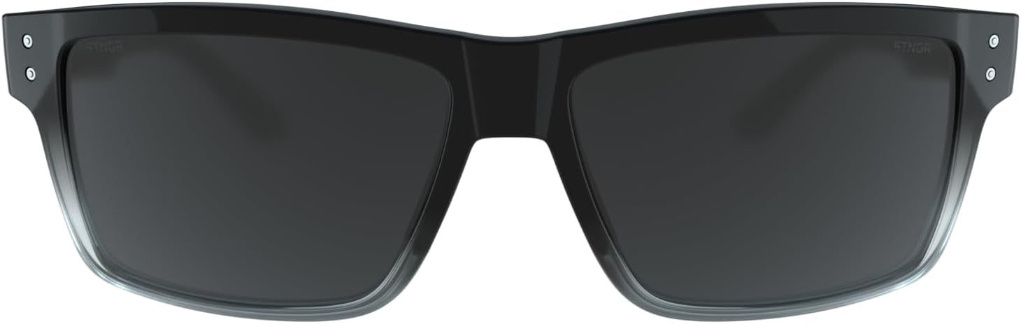 STNGR Two-Tone Square Frame Lifestyle and Shooting Sunglasses - Polarized - Image 2