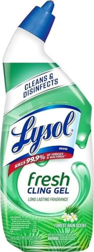 Lysol Toilet Bowl Cleaner Gel, For Cleaning...