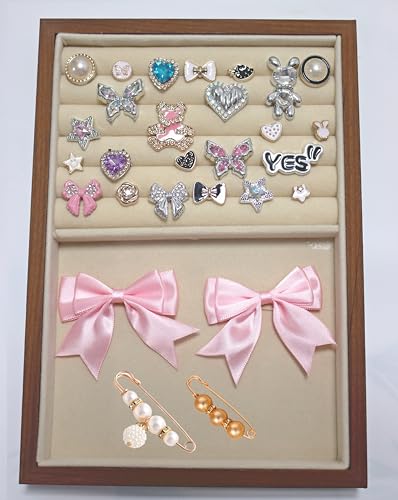 Image of Junk Socks Charms,Shoe Charms for Sneakers,DIY Shoelace Charm,Sneakers DIY Kit,Brooches and Pins for Women,Hat Clothes Button Pins