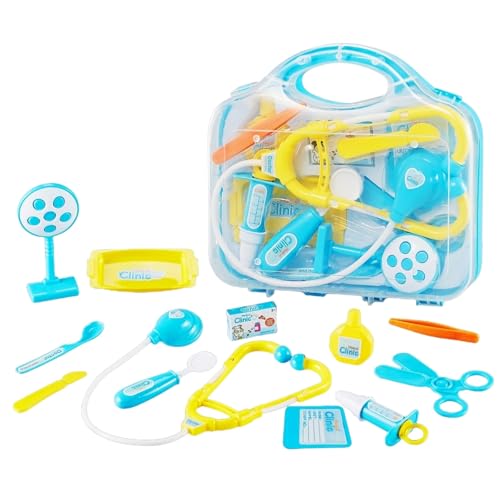 Kiszo Toddler Doctor Kit - 12 Pieces & Carry Case...