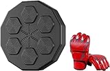【Macchina da boxe musicale】: l'ultima macchina da boxe elettronica è composta da una macchina da boxe, guanti (opzionali) e un cavo di ricarica USB. La macchina da boxe intelligente è collegata al tuo telefono cellulare tramite Bluetooth, permettendoti di goderti la dinamica mentre giochi al tuo esercizio di boxe preferito.