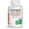Vitamin-K2-MK7-with-D3-Supplement-Bone-and-Heart-Health-Non-GMO-Formula-5000-IU-Vitamin-D3-90-mcg-Vitamin-K2-MK-7-Easy-to-Swallow-Vitamin-D-K-Complex-120-Capsules Bronson Vitamin K2 (MK7) with D3 Supplement Non-GMO Formula 5000 IU Vitamin D3 & 90 mcg Vitamin K2 MK-7 Easy to Swallow Vitamin D & K Complex, 120 Capsules