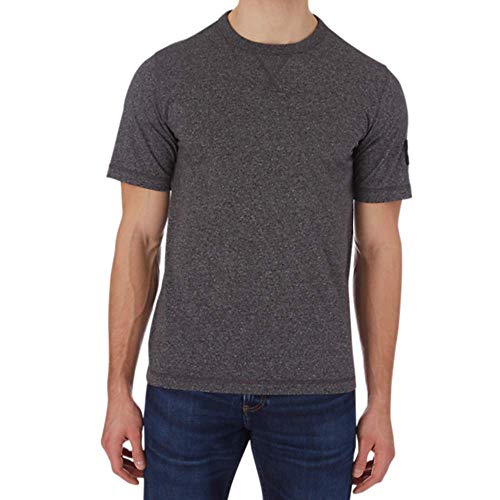 Chemise Calvin Klein Monogram Badge Grindle pour homme en coton premium