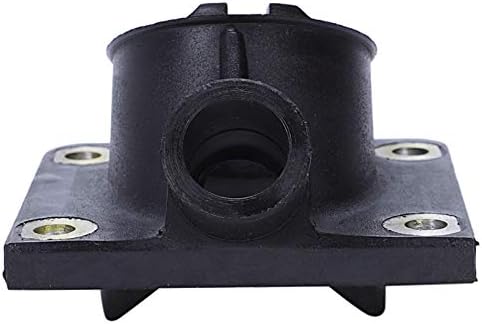 Motorcycle/Scooter Dt175 Carburetor Intake Interface Pipe Joint Manifold Compatible for Yamaha 175Cc Dt 175 Fuel System Spare Parts (Color : Black)