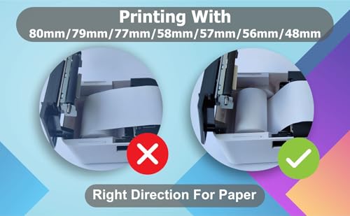 Image of PeriPeri 3inch Desk Advanced 80mm Inkless Receipt Thermal Printer with Auto Cutter & Cash Drawer Support, ESC /POS Bill Print (1Year Warranty) (USB)