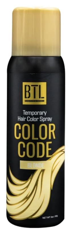 Amazon.com : BTL Professional BTL Color Code Temporary Hair Color Spray ...