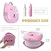Travel Potty for Toddler Portable Foldable Potty Training Toilet for Boys Girls Baby Kids Children Indoor Outdoor,Pink