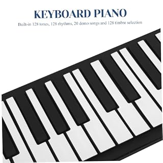 61 Roll Piano Claviers De Piano Pour Enfants Instruments De Musique Piano Pliant Piano Roulé À La Main Piano Flexible Clavier En Silicone Piano Piano Électronique Portable Piano COSMEVIVI - Les Beatles, Paul McCartney, John Lennon, RIngo Starr, George Harrison 61 Roll Piano Claviers De Piano Pour Enfants Instruments De Musique Piano Pliant Piano Roulé À La Main Piano Flexible Clavier En Silicone Piano Piano Électronique Portable Piano COSMEVIVI – Image 3