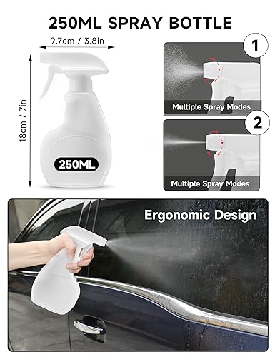 GISSVOGEEK 6 Pcs Window Tint Tools Kit, Window Tint Film for Cars, Window Film Application Kit Include Spray Bottle, Felt Squeegee, Carving Knife, Vinyl Cutter, Vinyl Squeegee for Car Wrapping