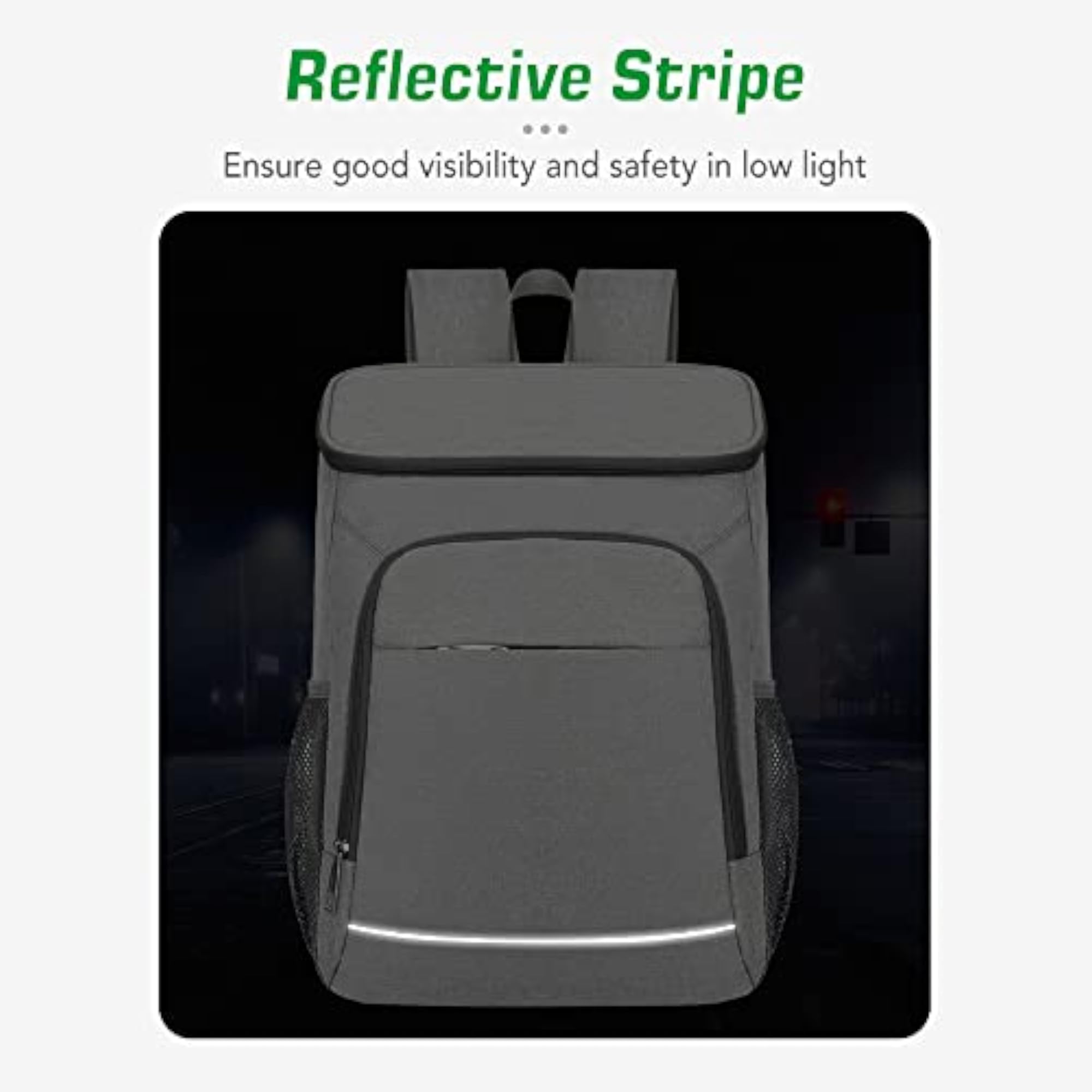 Leakproof Insulated Cooler Backpack for Outdoor Camping
