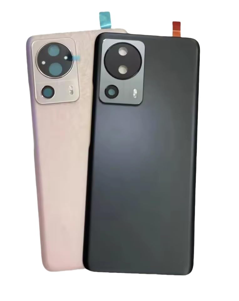 Boîtier de porte de batterie Xiaomi Civi 2 - Réparation coque arrière en verre brisée noir